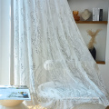 Tekstil Sequin Sulaman Renda Mesh Sheer Curtain